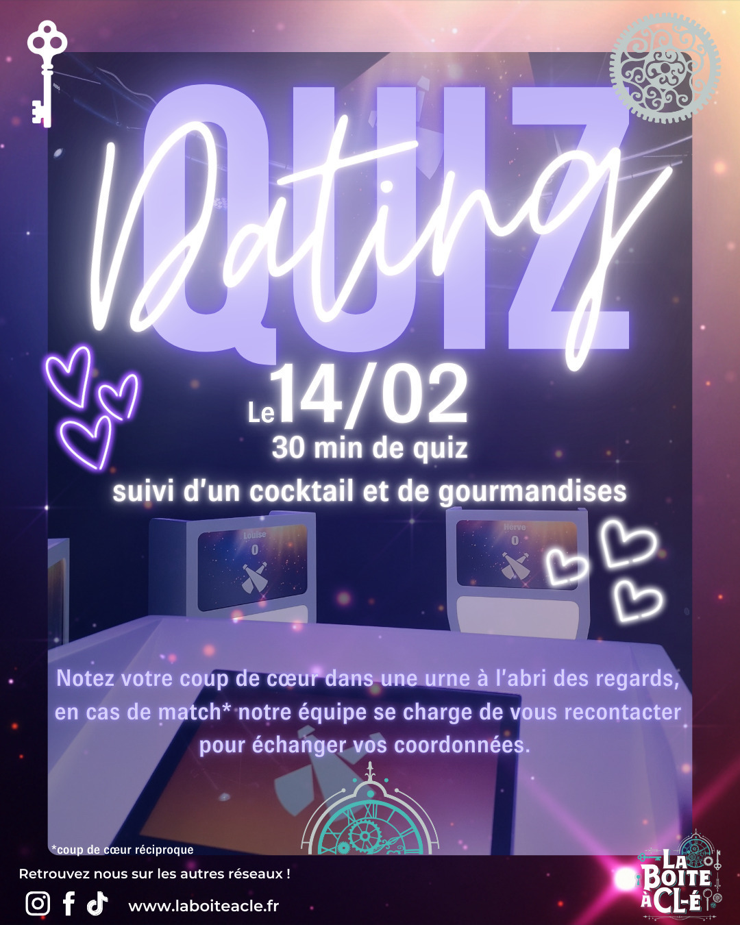 quiz dating escape game quiz game