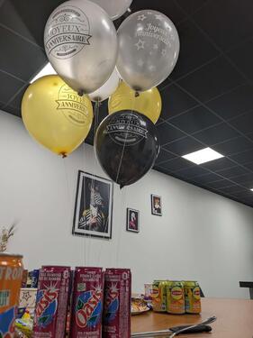 anniversaire ballon