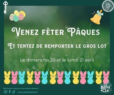 Un escape game pour Pâques